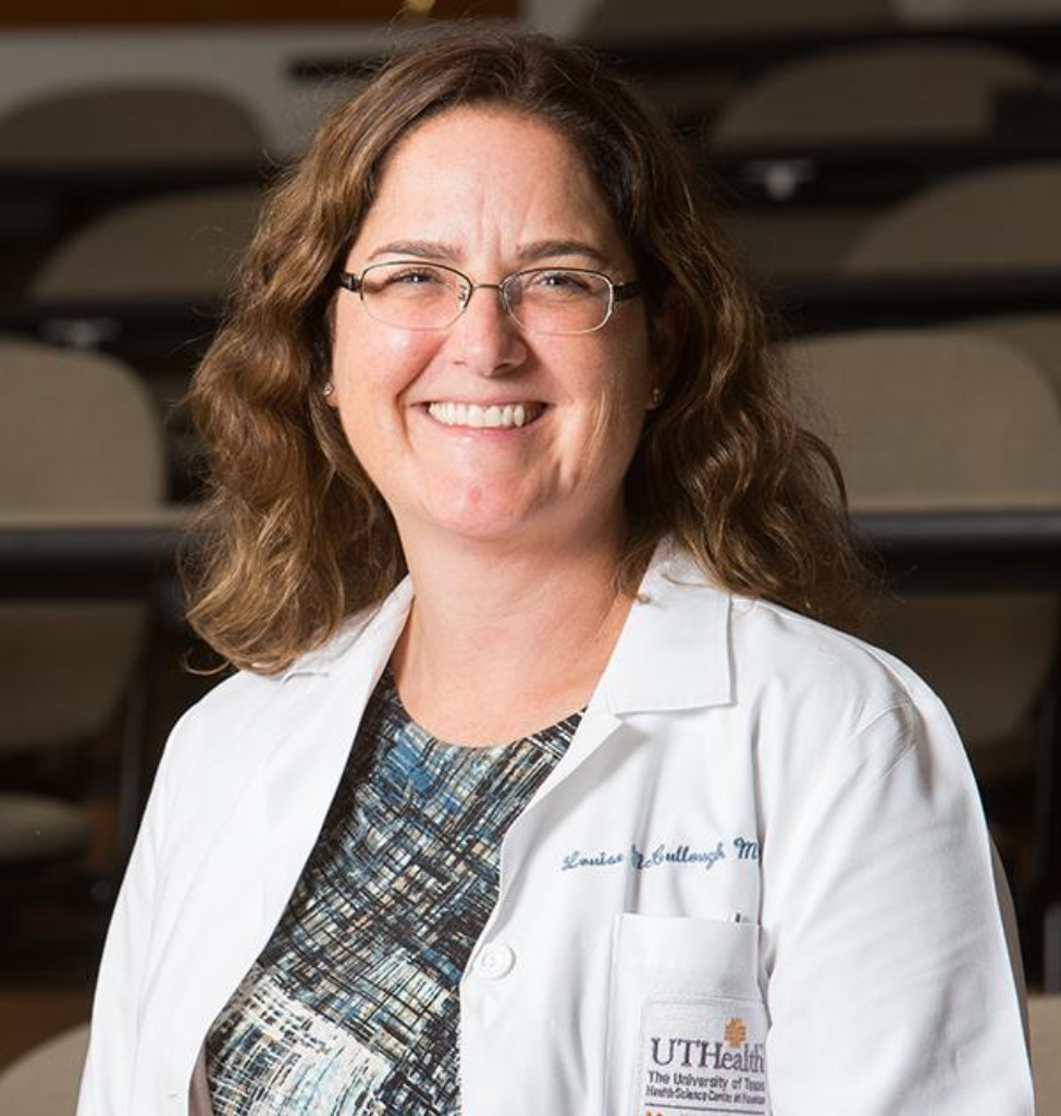 Louise McCullough, MD, PhD, professor and the Roy M. and Phyllis Gough Huffington Distinguished Chair in the Department of Neurology with McGovern Medical School at UTHealth Houston Louise McCullough, MD, PhD, professor and the Roy M. and Phyllis Gough Huffington Distinguished Chair in the Department of Neurology with McGovern Medical School at UTHealth Houston